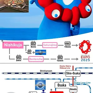  アパート （日本中から大阪いらっしゃい２０２２）USJまで2駅 懐かしファミコンでスーパーマリオと過ごすお部屋 in Sakura Villa 日本